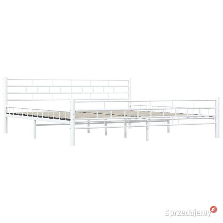 vidaXL Rama łóżka biała metalowaSKU285301 Warszawa sprzedam