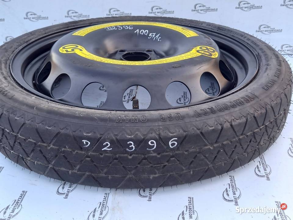 KOŁO DOJAZDOWE ZAPAS 12570 R18 1J0601027M VW