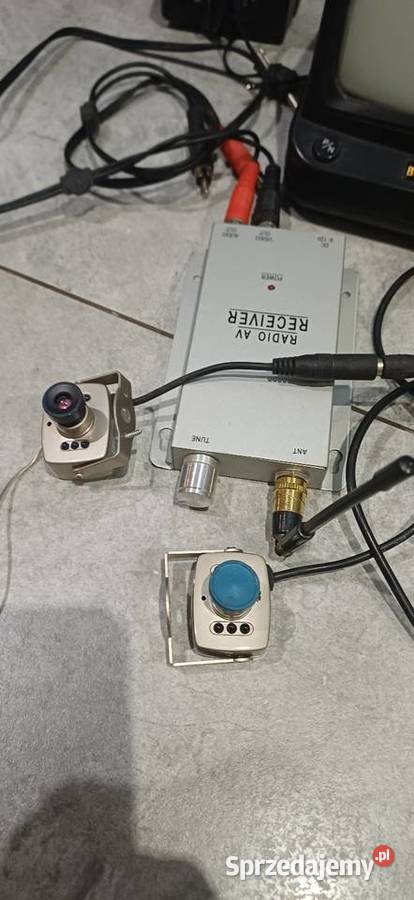 Jedyny taki zestaw szpiegowski Monitor Crt Zabrze