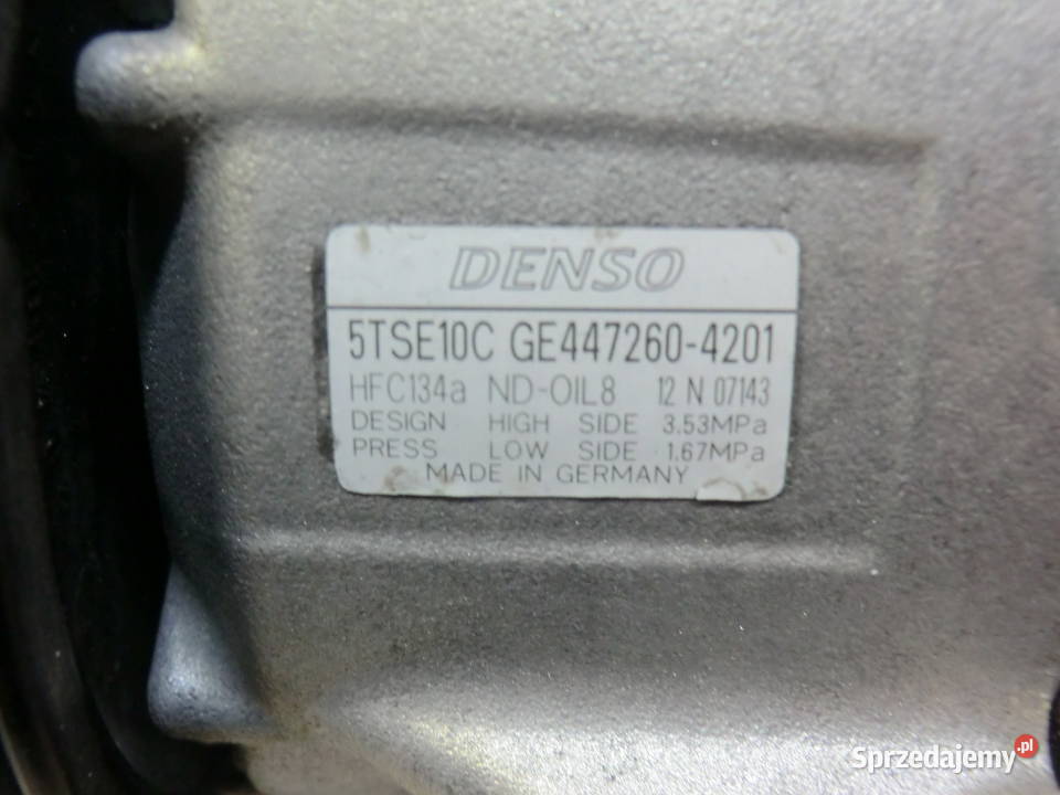 KOMPRESOR SPRĘŻĄRKA KLIMATYZACJI TOYOTA Krzeszowice