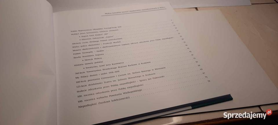 Katalog NBP Monety i banknoty kolekcjonerskie Warszawa