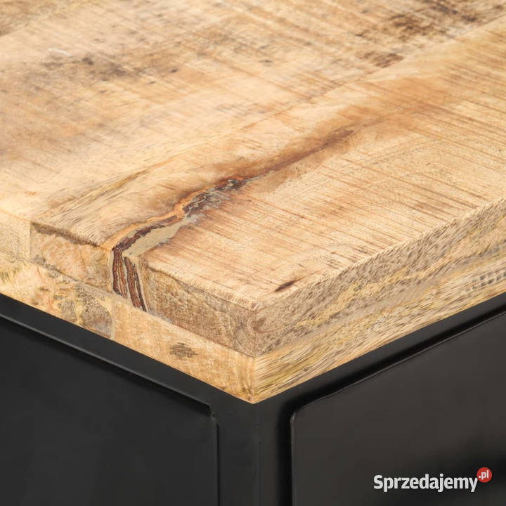 Szafka pod TV 90x30x41 surowe drewno mango mazowieckie Warszawa sprzedam