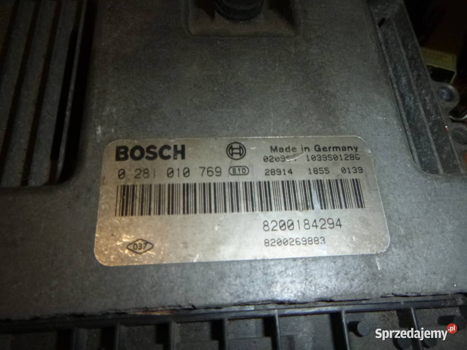 KOMPUTER STEROWNIK SILNIKA RENAULT MEGANE