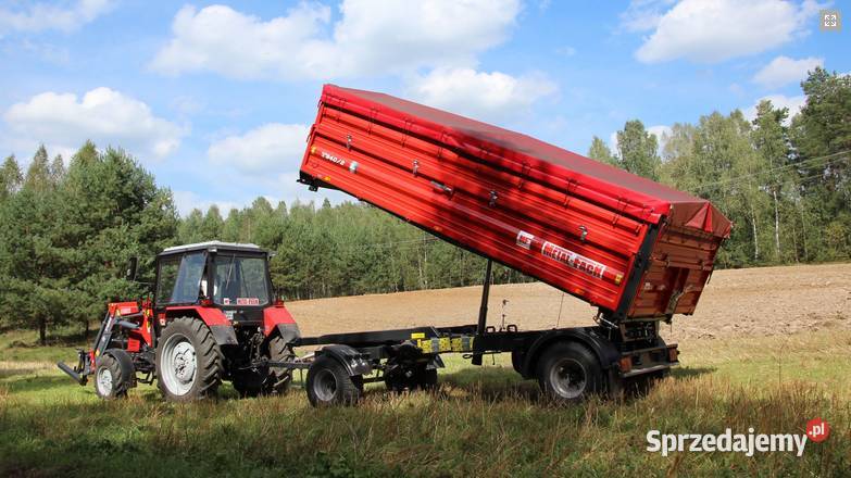 Przyczepa rolnicza Metal Fach T9402 dwuosiowa