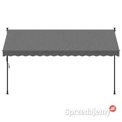 vidaXL Markiza zwijana antracytowa 350x150 Warszawa