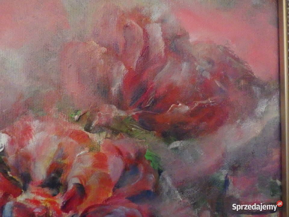 Obraz olejny PEŁNIA SZCZĘŚCIA Rabka-Zdrój