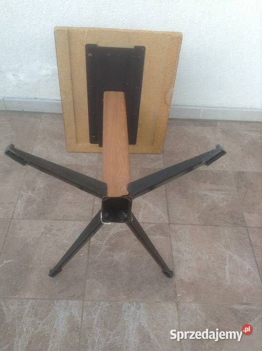 blatem na metalowym stabilnym stelażu 53cm Stoły opolskie