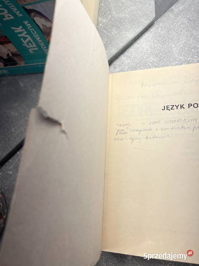 Vademecum maturzysty Język polski z 1992 Jasło