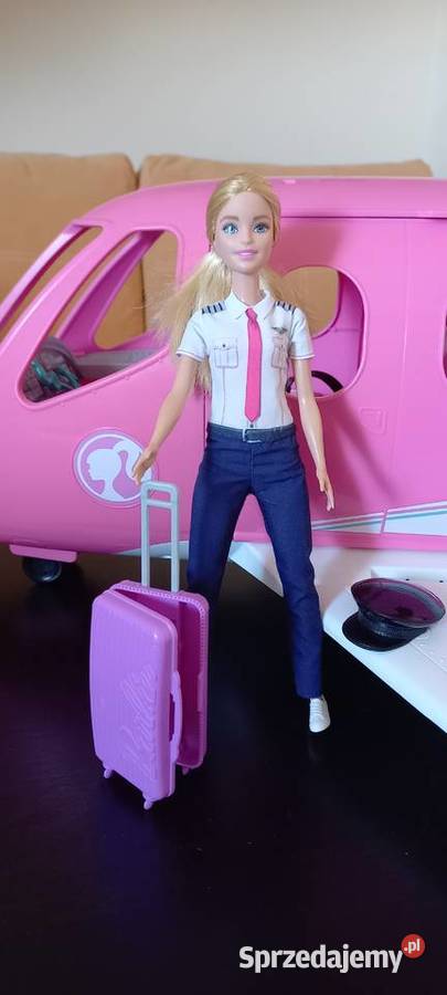 Samolot barbie lalka barbie pilotka Morzyczyn