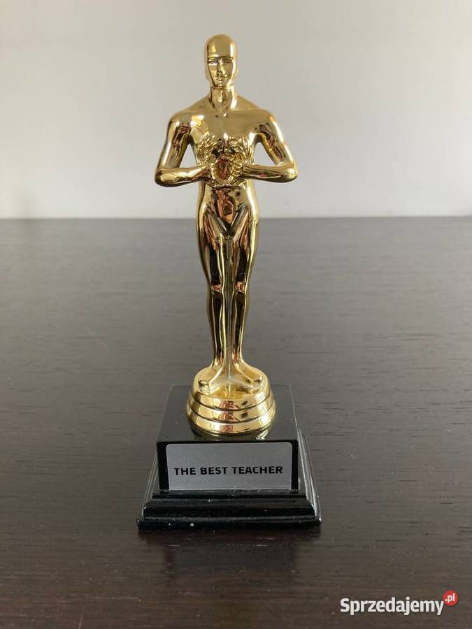 Statuetka z dedykacją Best Teacher inny kolor warmińsko-mazurskie Elbląg