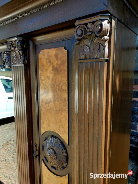 Elegancka witryna biblioteka ok 1920r antyk dolnośląskie Wałbrzych sprzedam