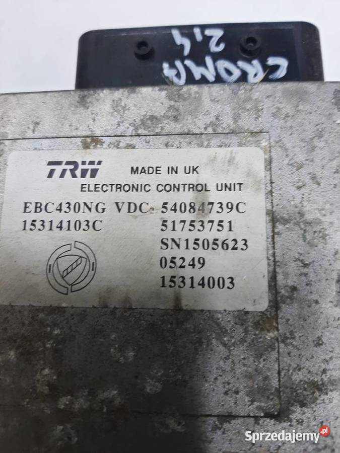 Fiat Croma II sterownik pompa ABS 51753751 Ksawerów