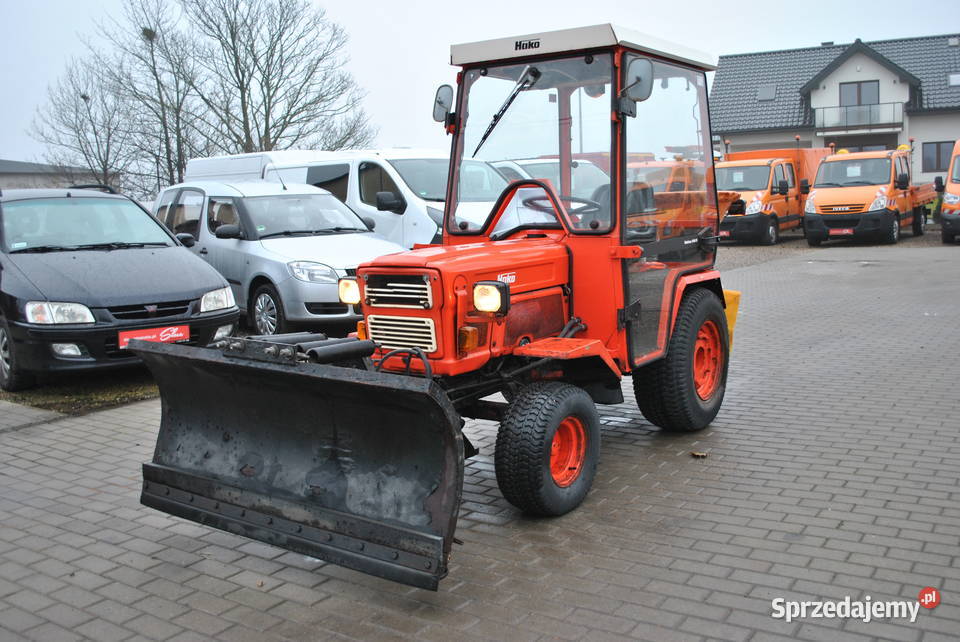 Hako Hakotrac 1900D Plug Piaskarka Traktor Sierakowice