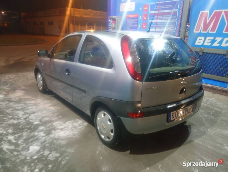 Opel Corsa sprawna opłaty długie okazja wspomaganie kierownicy Oświęcim