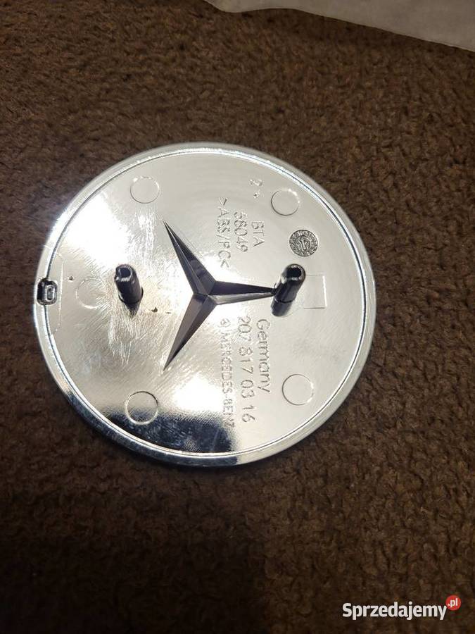 Logo Emblem maski MercedesBenz 207 817 03 16 Pozostałe śląskie Gliwice