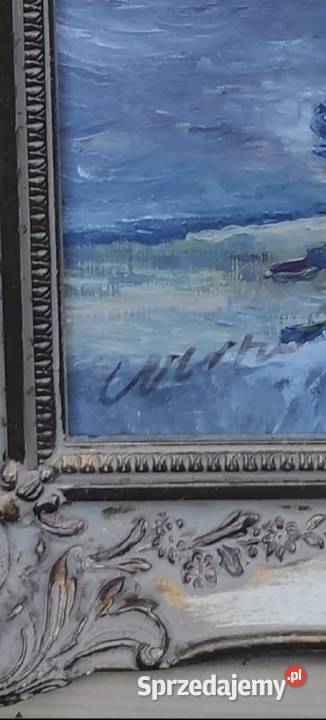 Obraz olejny kwiaty w wazonieżywe kolory Pabianice