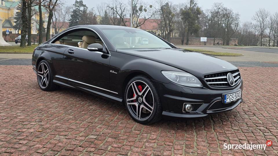 Mercedes CL 63 AMG C216 525 2009r zarejestrowany Gostyń sprzedam