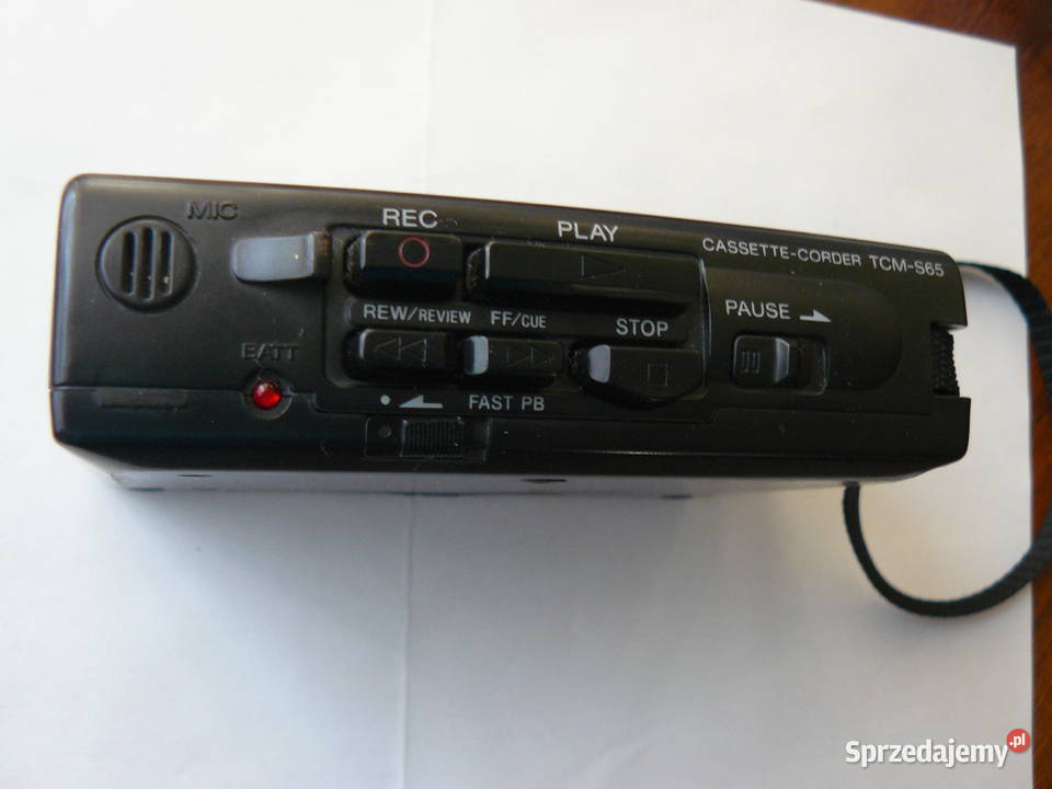 Cassette Recorder Sony Tcm-S65 z roku 93*94* Rarytas