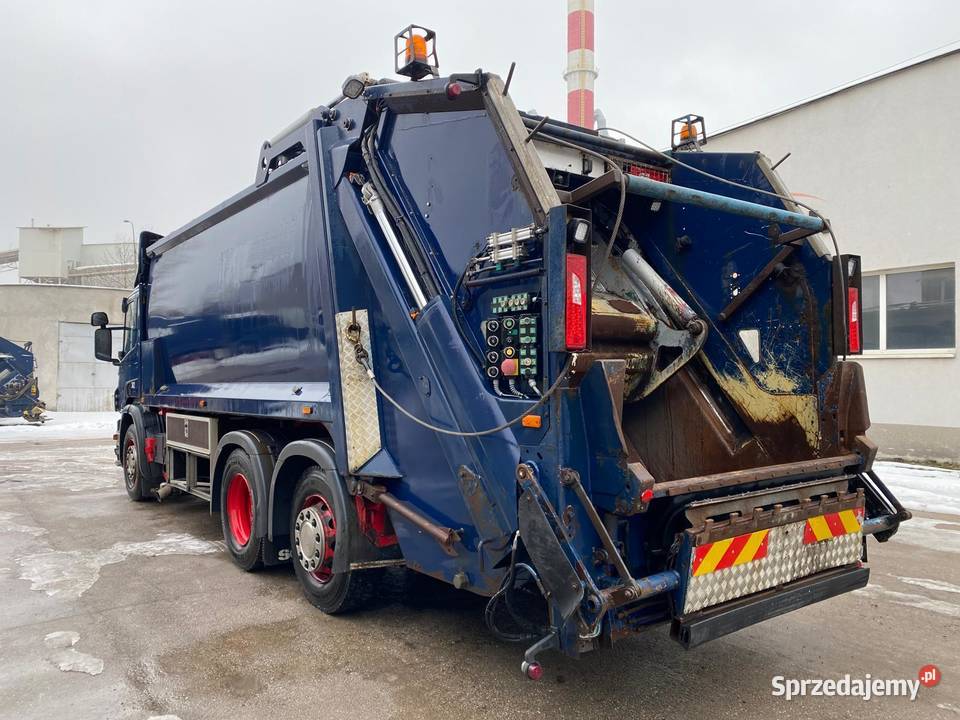 Scania P320 śmieciarka 2016WAGA Prasa Terberg Nowiny