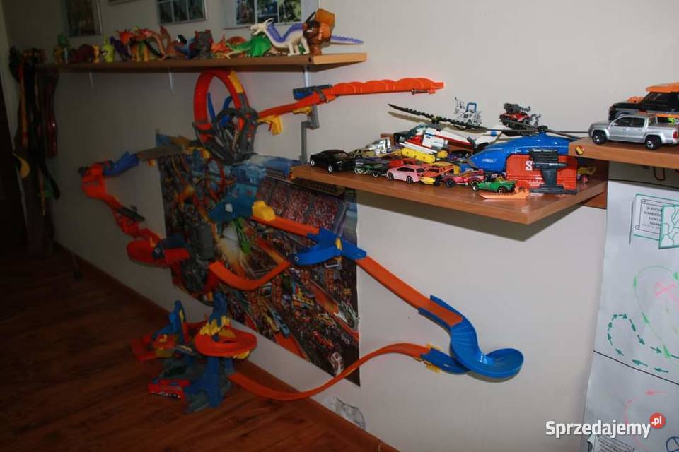 Wielki Zestaw HOT WHEELS ŚCIANOWCE plus lubuskie Krosno Odrzańskie