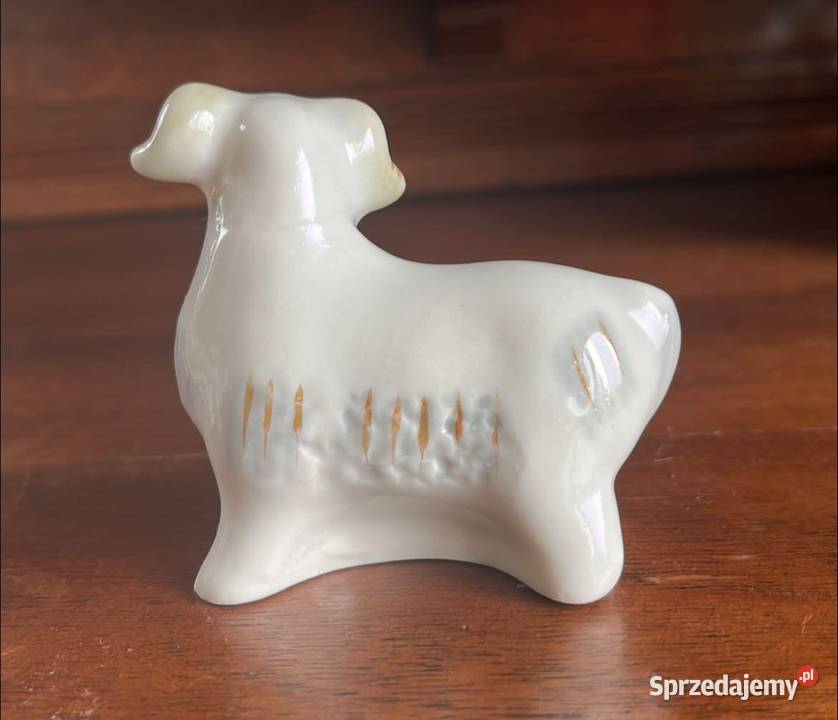Baranek Figurka Połonne Fabryka Fajansu i