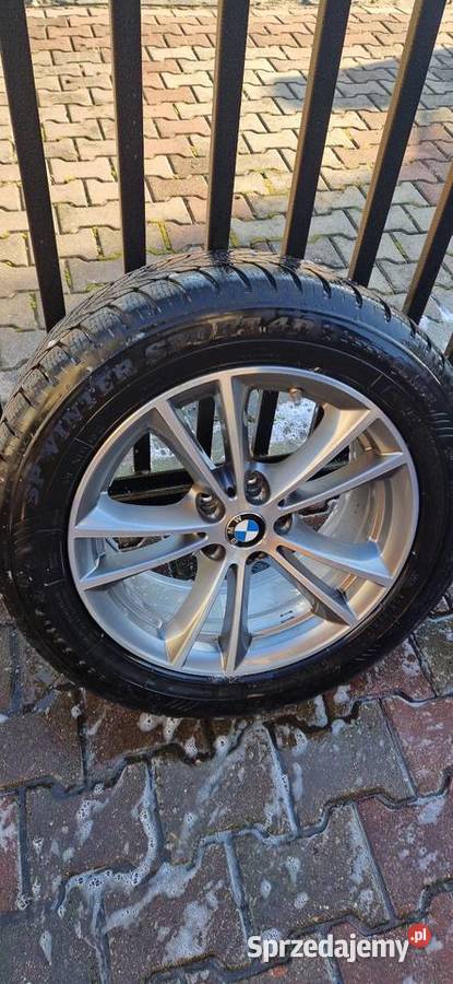 Koła bmw zimowe oryginalne g30 17 dunlop rauflat łódzkie Czarnożyły