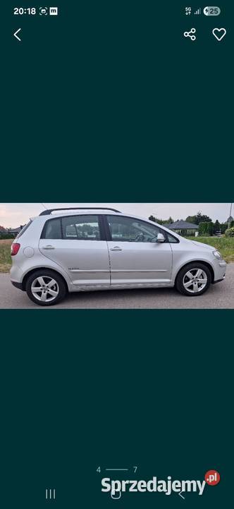 Vw Golf Plus 19 2008r 1900cm3 lubelskie Lublin