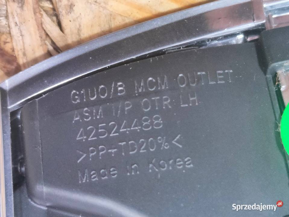 Kratka Nawiewu Lewa Opel Mokka X 2016 42524488 osobowe