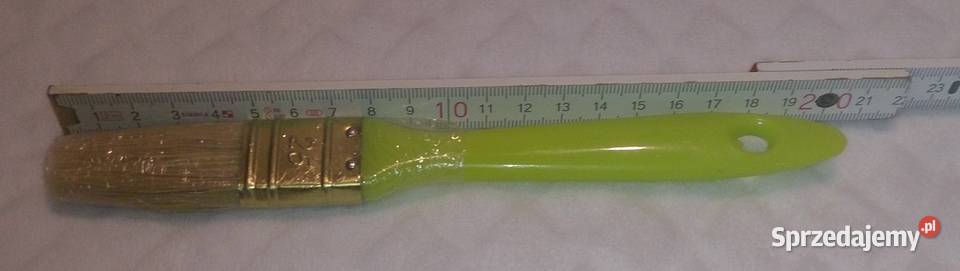 Pędzel angielski 25mm plastikowy trzonek Czeladź