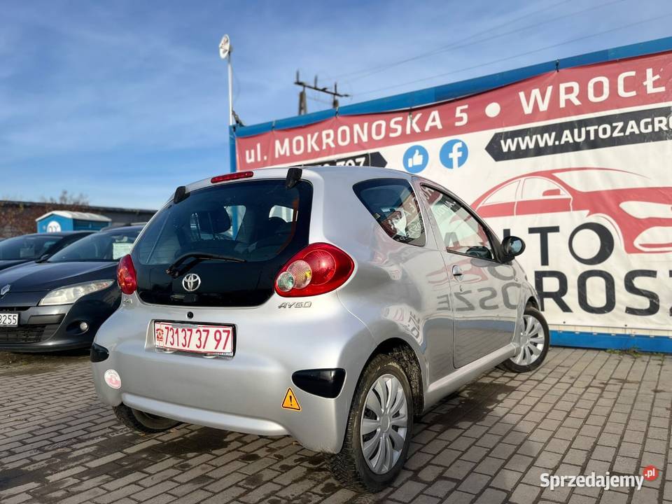 Toyota Aygo 10 Benzyna 2006 Klimatyzacja dolnośląskie