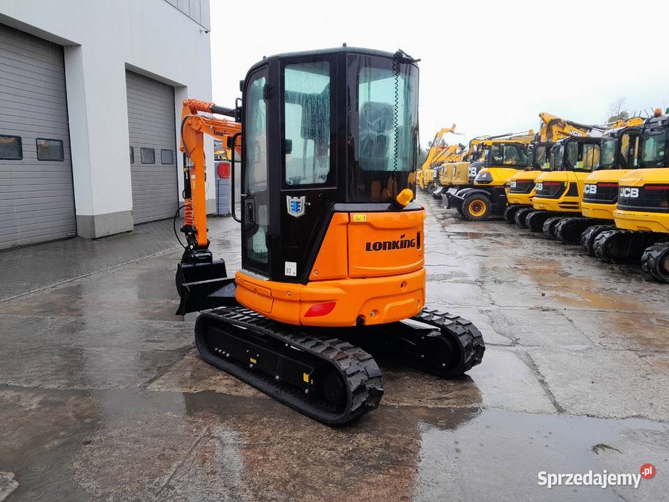 MINIKOPARKA 2 TONT LONKING 2025R JCB KUBOTA CAT Rok produkcji 2025