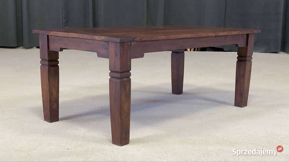 Ława drewniana w stylu kolonialnym zachodniopomorskie Budno