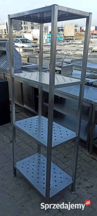 Regał Gastro Ociekowy Spawany 4 Półki 6540180 S Biznes i Przemysł Ostrów Wielkopolski