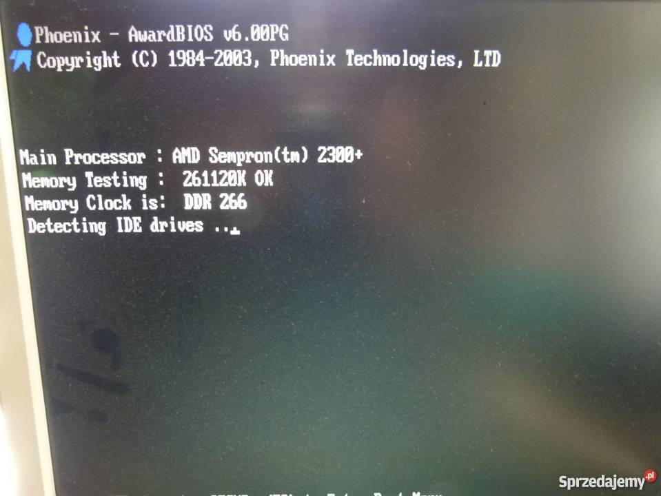 Komputer Sempron 2300 HDD 4080GB Płyta ABIT KV7 Zamość