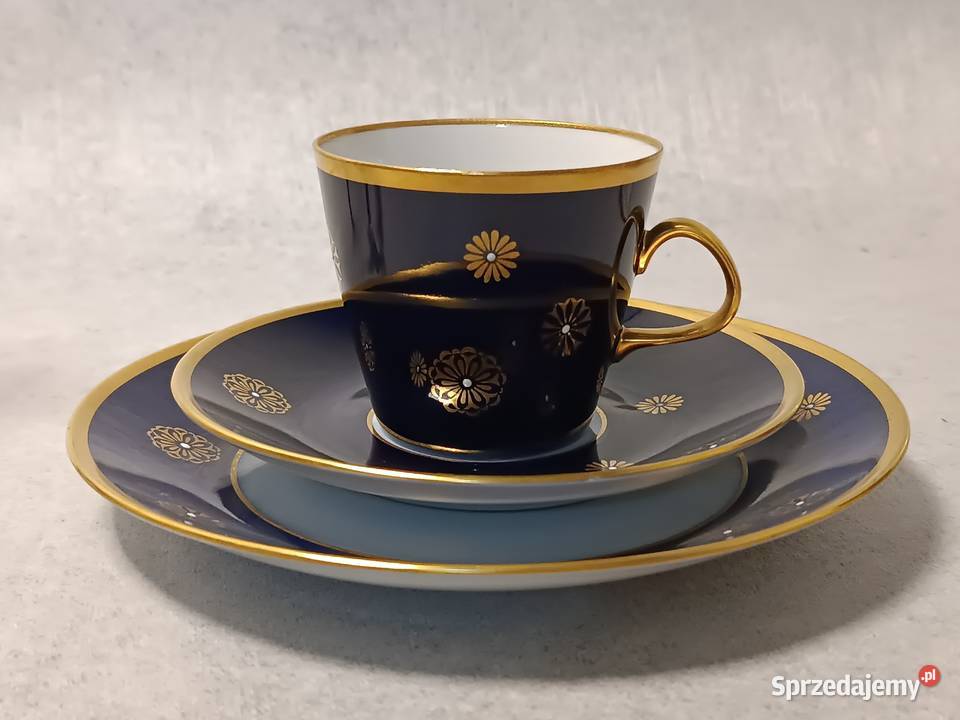 LICHTE Gebrder Heubach Filiżanka Trio Antyki, Sztuka, Kolekcje Poznań sprzedam