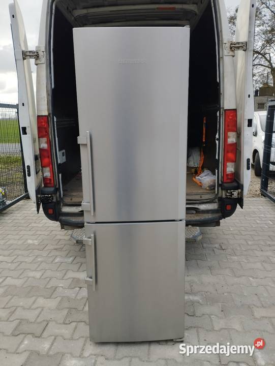 Lodówko zamrażarka Liebherr srebrna Szamotuły