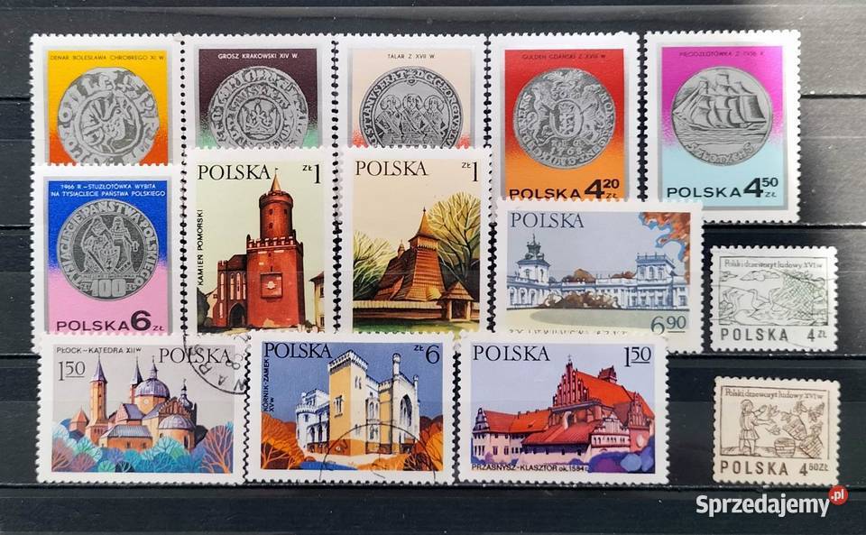 L Znaczki polskie 1977 kwartał IV Filatelistyka łódzkie Leźnica Wielka-Osiedle