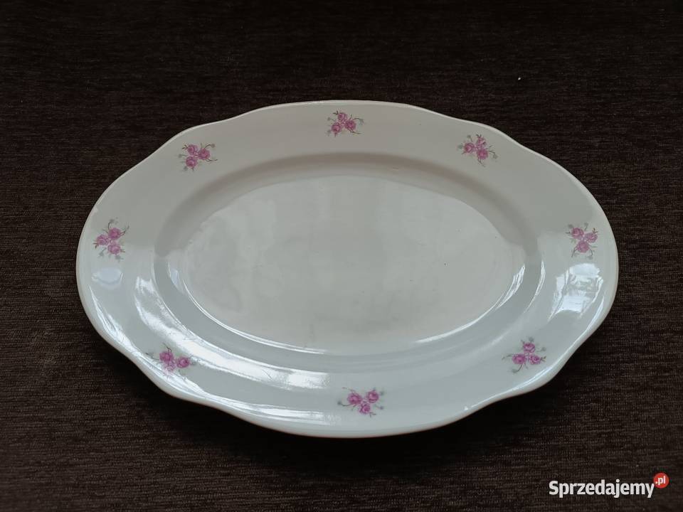 Średni półmisek - stara porcelana WAŁBRZYCH - VINTAGE , PRL. Stan BDB!