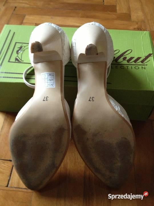 Koronkowe buty ślubne Kraków
