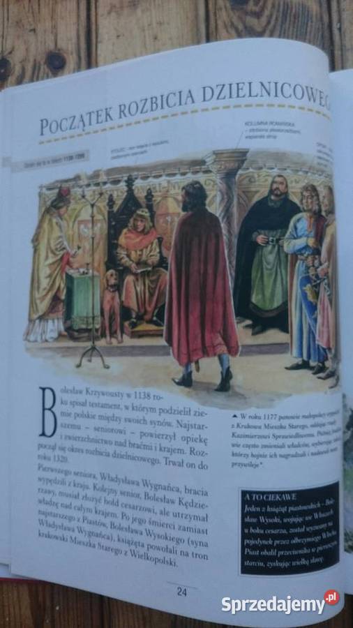Książka Historia Polski dzieci daty wydarzenia Wrocław
