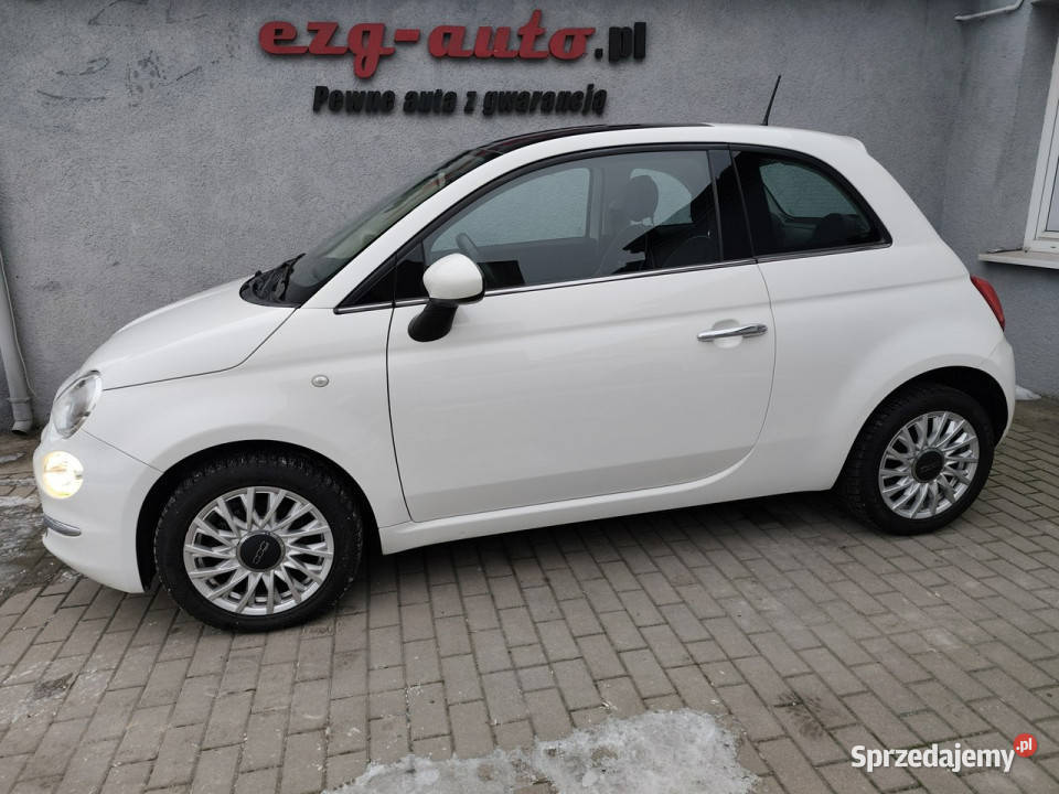 Fiat 500 I wł Lift Tablet Nawigacja Panorama światła przeciwmgielne Zgierz