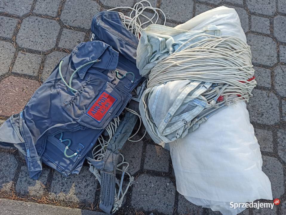 Spadochron zapasowy AZ95 skoczka Skierniewice
