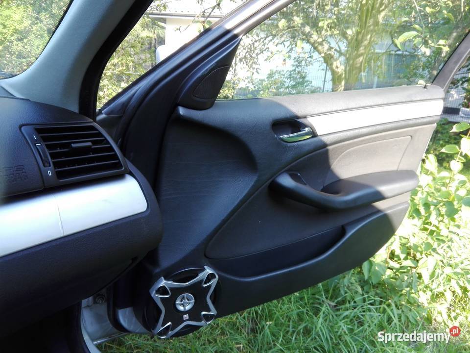 BMW E46 Touring srebrny diesel diesel Warszawa