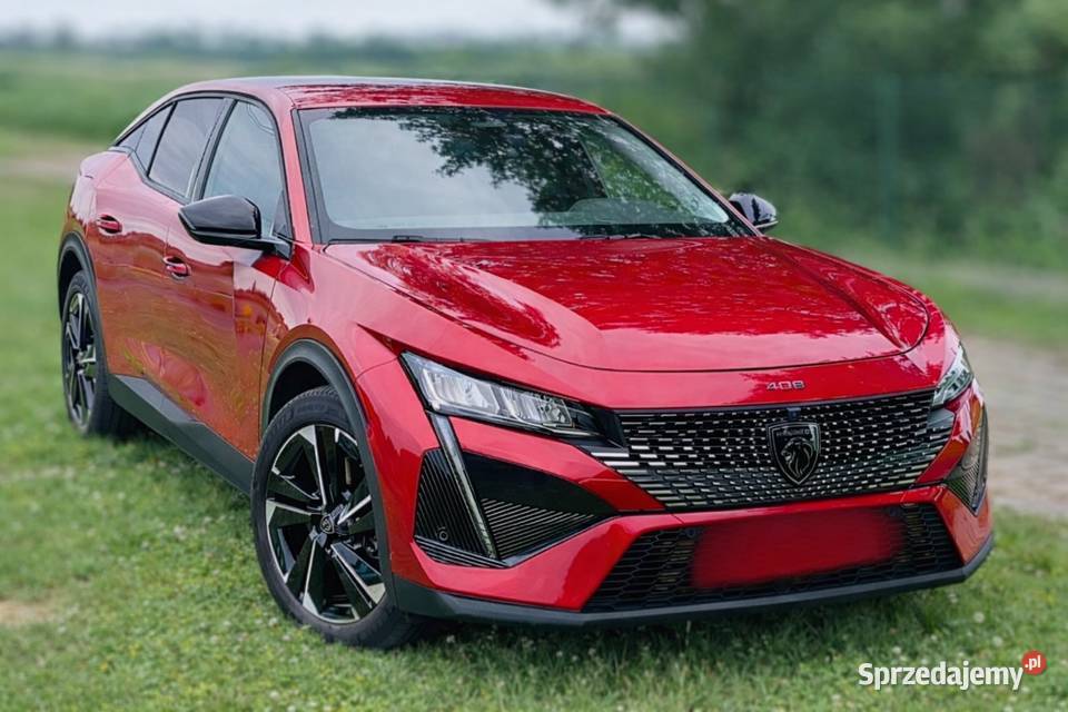 Peugeot 408 ASO Kamery Benzyna NISKI PRZEBIEG Rok produkcji 2023 wielkopolskie Wolsztyn