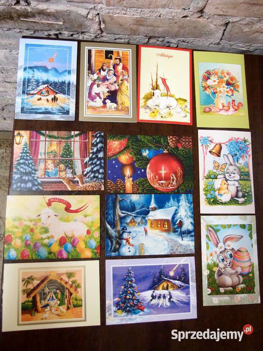 Pocztówki karty pocztowe Świąteczne i inne Łódź