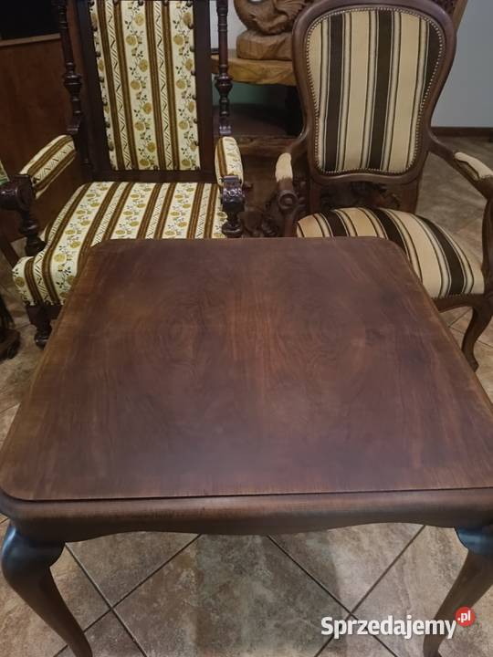 Belgijska ława stolik salonowy w stylu Ludwika 70cm Lipno