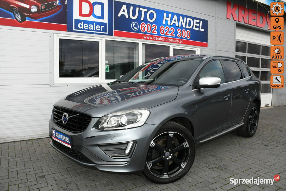 Volvo XC 60 20 D4 RLine Automat Serwis Xenon LED reflektory ksenonowe Hrubieszów