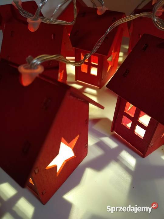 Światełka Domek Domki Led Girlanda Łańcuch Gdańsk
