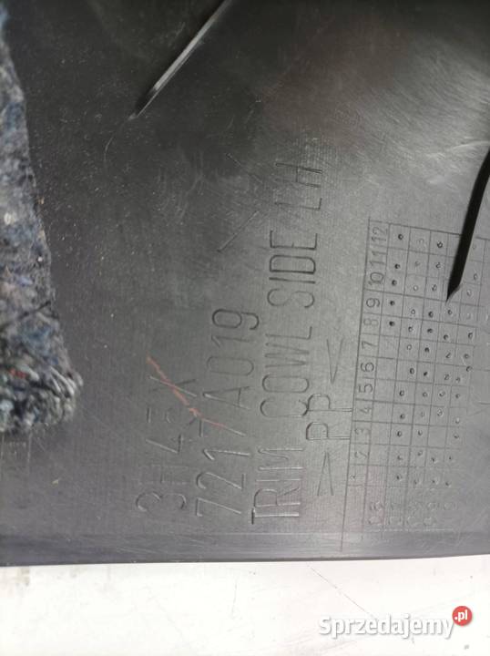 OSŁONA PROGU LEWY PRAWY PRZÓD KPL 7217A020