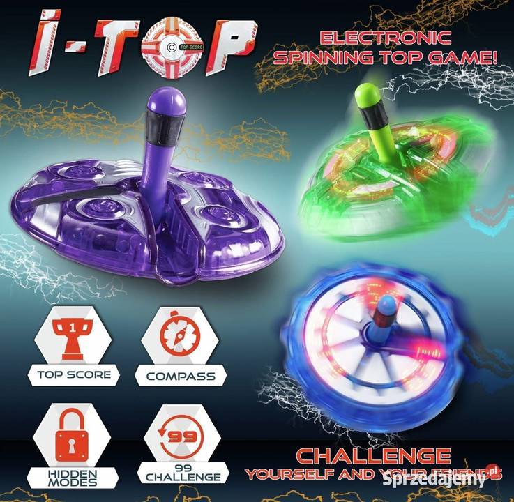 Spinner Bączek Interaktywny ITOP Vortex Licznik małopolskie Mogilany